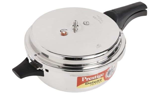 Prestige PRASV3 Pressure Cooker, Stainless steel, 3 Liter, Silver