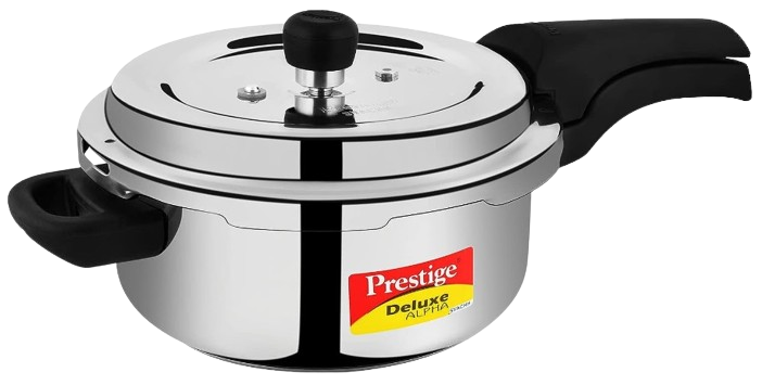 Prestige PRASV3 Pressure Cooker, Stainless steel, 3 Liter, Silver